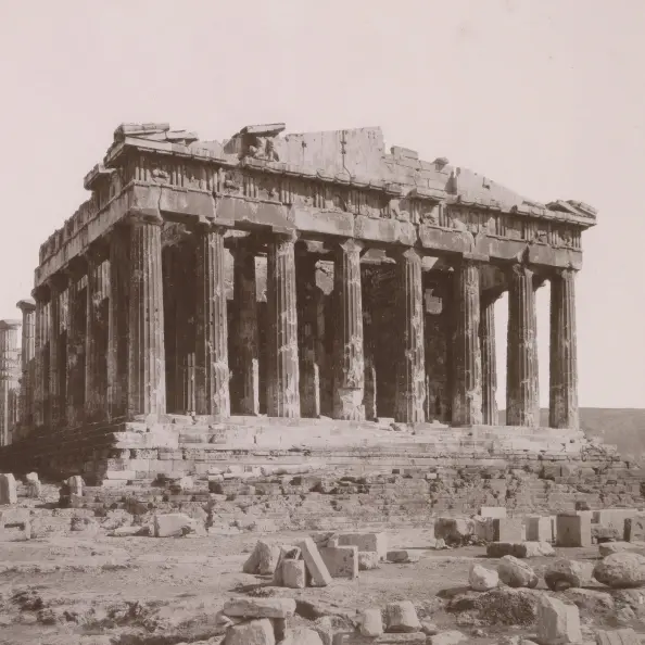 L'Acròpolis d'Atenes.